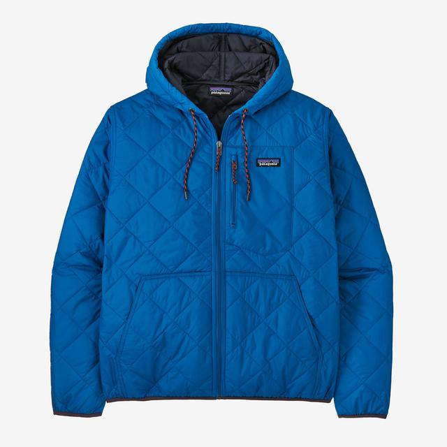 Men's Diamond Quilted Bomber Hoody