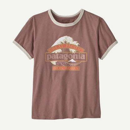 Women's Great Waves Ringer Tee