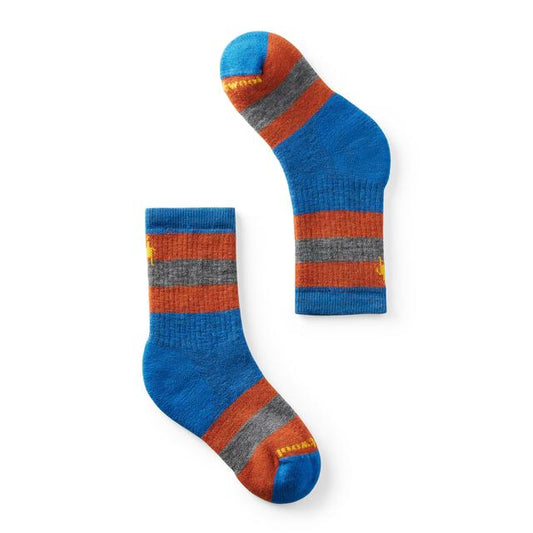 Mens Kids' Hike Striped Crew Socks