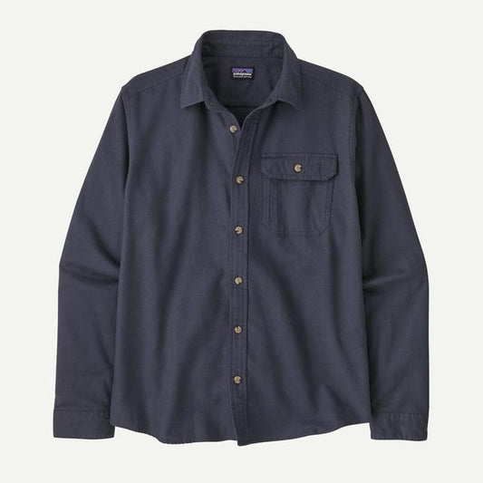 Men's Long Sleeved Lightweight Fjord Flannel Shirt