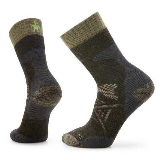 Hunt Tall Crew Socks Military Olive