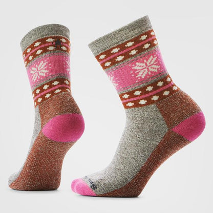 Unisex Everyday Cozy Snowflake Dream Crew Socks