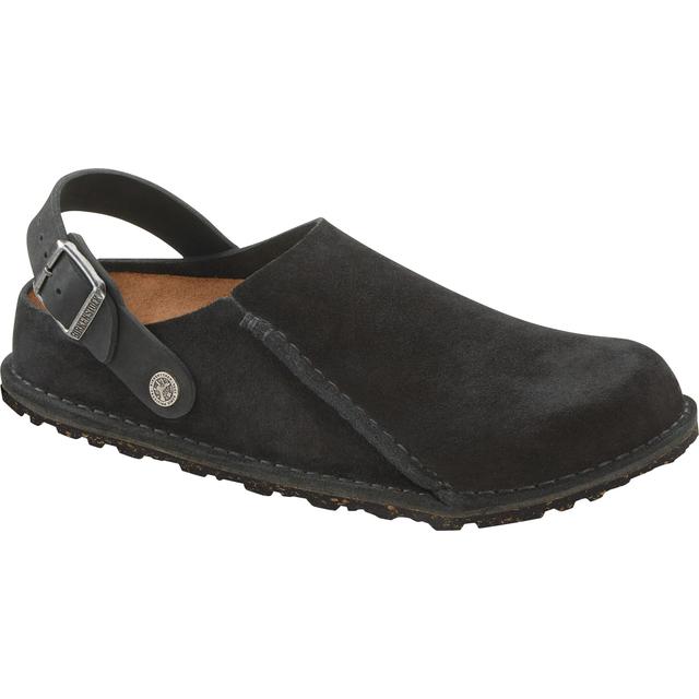 Women's Lutry Suede Clogs  Black