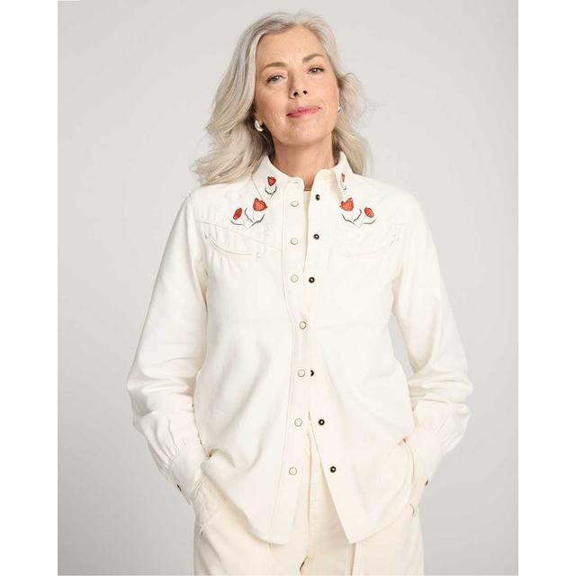 Women's Embroidered Western Shirt