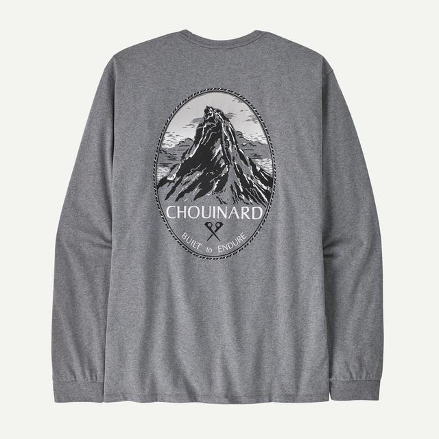 Men's Long Sleeved Chouinard Crest Responsibili-Tee