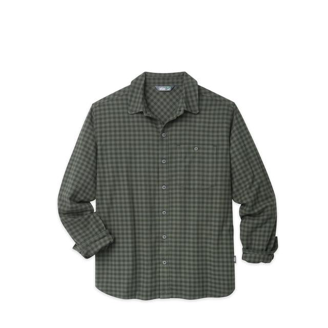 Men's Miter Stretch Lightweight Flannel Shirt