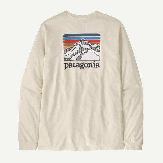 Men's Long Sleeved Line Logo Ridge Responsibili-Tee
