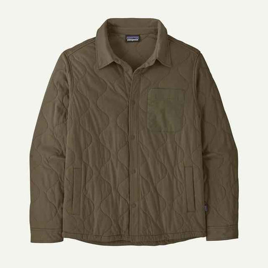 Men's Daily Quilted Shirt Jacket
