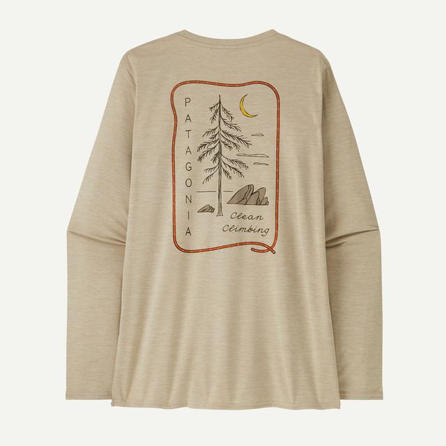 Women's L/S Cap Cool Daily Graphic Shirt - Lands