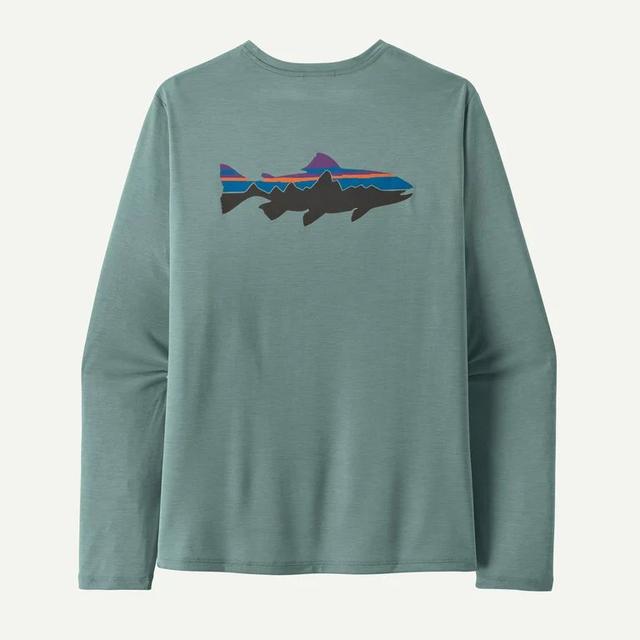 Men's Long Sleeved Capilene Cool Daily Shirt - Fitz Roy Trout