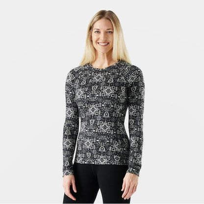 Women's Classic Thermal Merino Base Layer Crew Top - Earth's Edge
