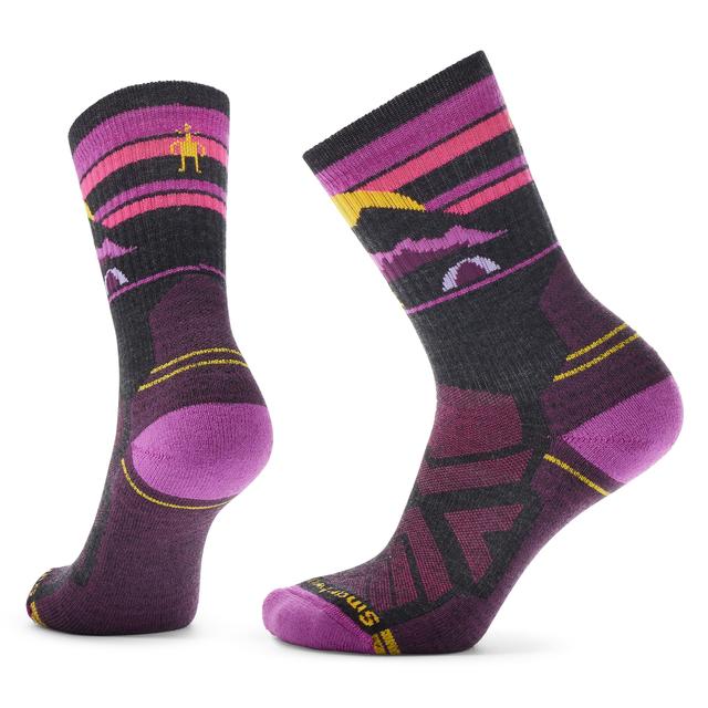 Womens Women's Hike Mountain Moon Crew Socks