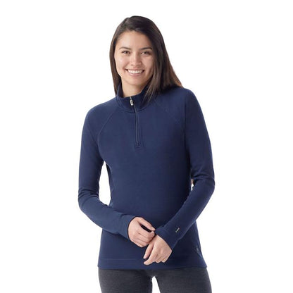 Women's Classic Thermal Merino Base Layer 1/4 Zippers Top - Earth's Edge