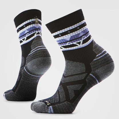 Womens Women's Hike Zig Zag Valley Mid Crew Socks