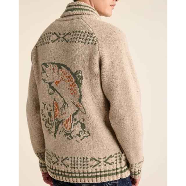 Men's Salmon Falls Lambswool Cardigan Sweater