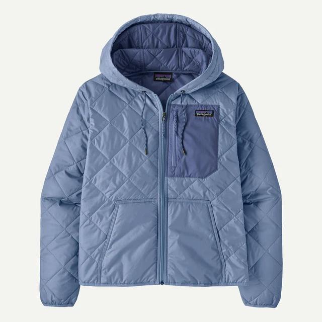 Women's Diamond Quilted Bomber Hoody - Earth's Edge