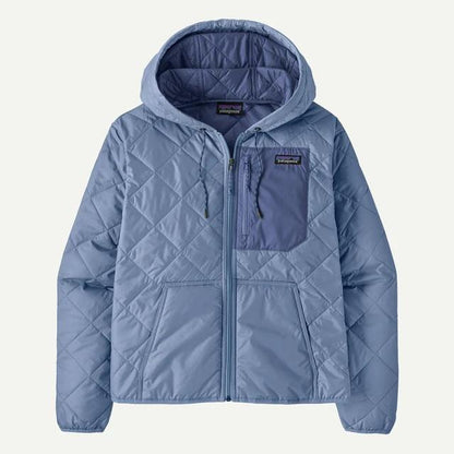 Women's Diamond Quilted Bomber Hoody - Earth's Edge