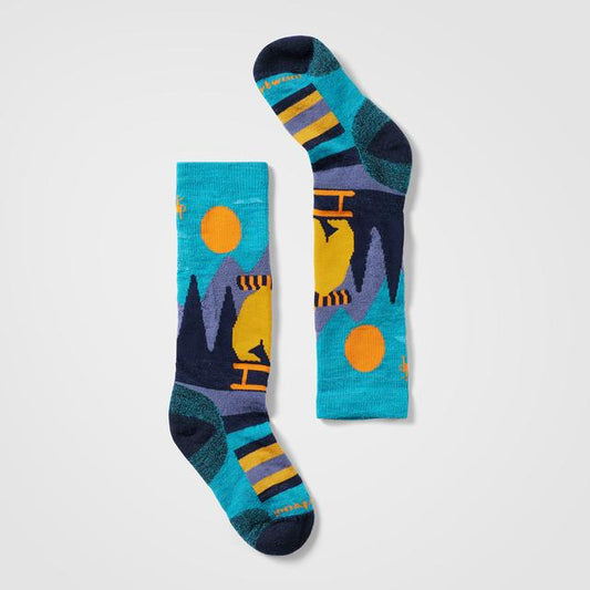 Men's Ski Sleigh Bear Over The Calf Socks