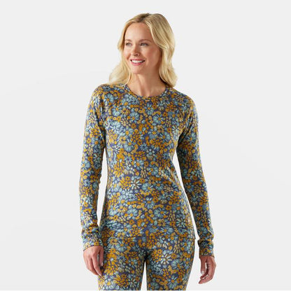 Women's Classic Thermal Merino Base Layer Crew Top - Earth's Edge