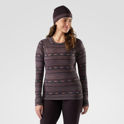 Women's Classic Thermal Merino Base Layer Crew Top - Earth's Edge