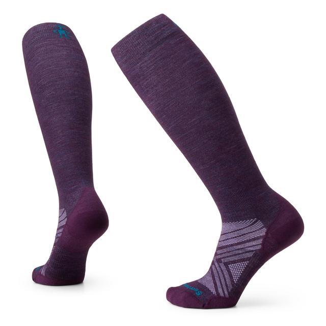 Women's Ski Zero Cushion Extra Stretch Over The Calf Socks