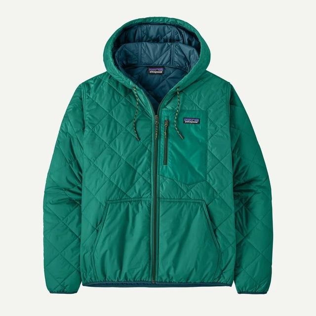 Men's Diamond Quilted Bomber Hoody - Earth's Edge