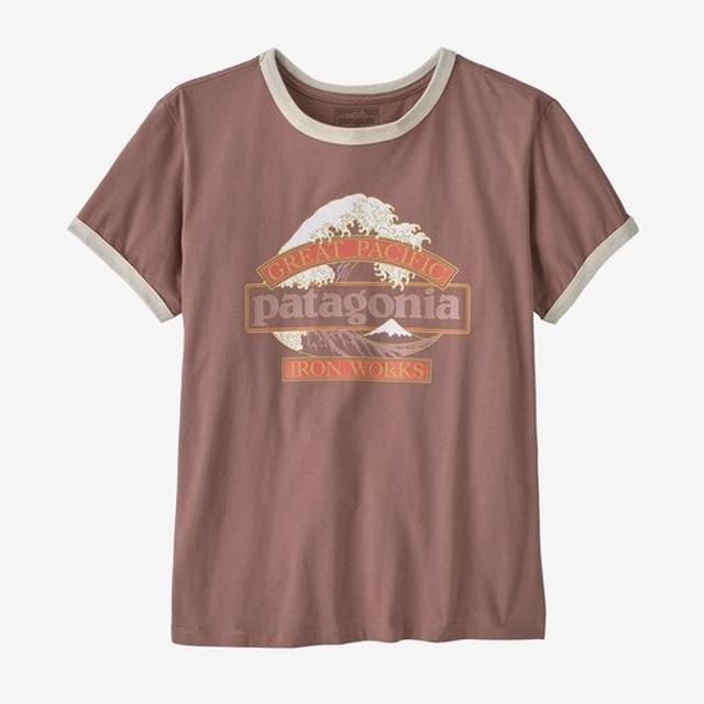 Women's Great Waves Ringer Tee