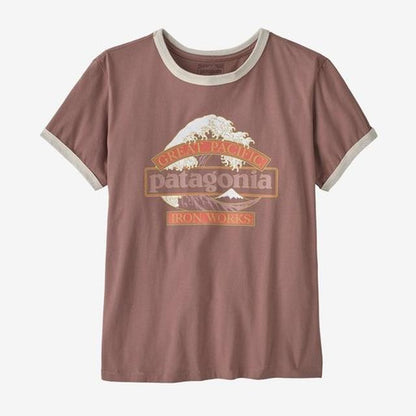 Women's Great Waves Ringer Tee
