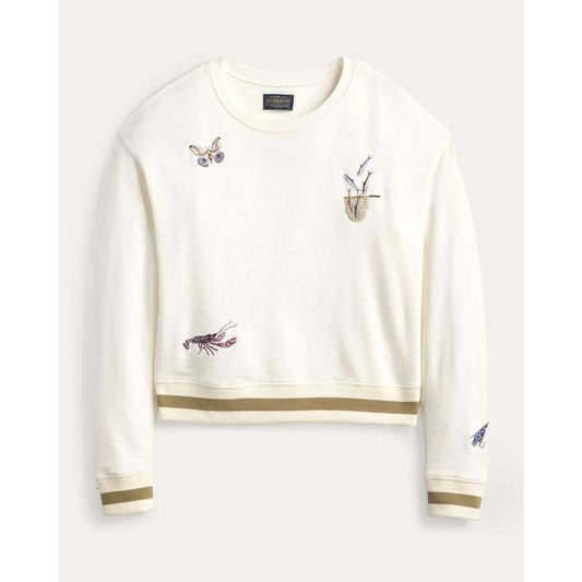 Women's Lakeside Embroidered French Terry Pullover
