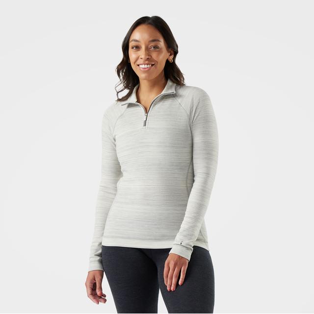 Womens Women's Classic Thermal Merino Base Layer 1/4 Zippers Top