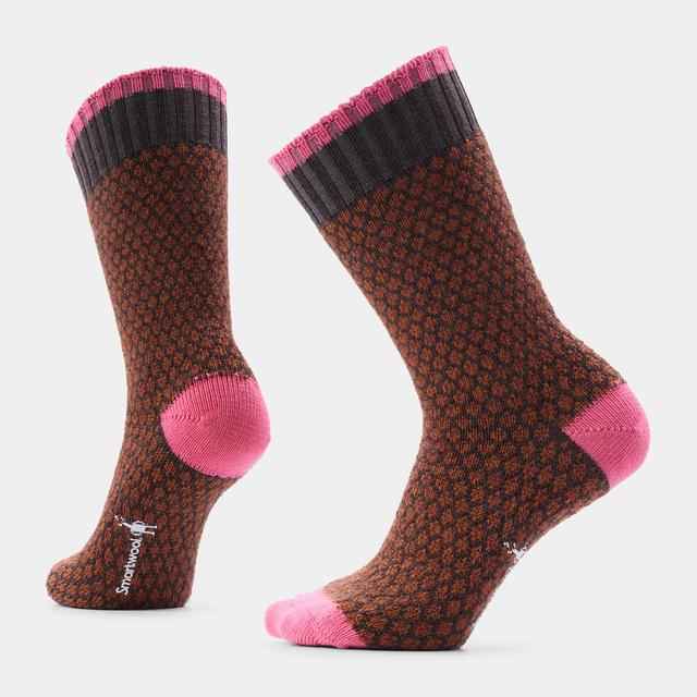 Unisex Everyday Cozy Popcorn Polka Dot Crew Socks
