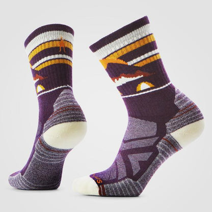 Women's Hike Mountain Moon Crew Socks - Earth's Edge