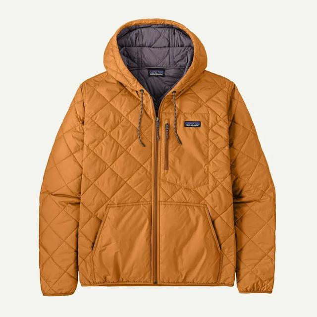 Men's Diamond Quilted Bomber Hoody - Earth's Edge
