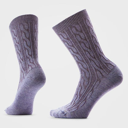 Unisex Everyday Cable Crew Socks - Earth's Edge