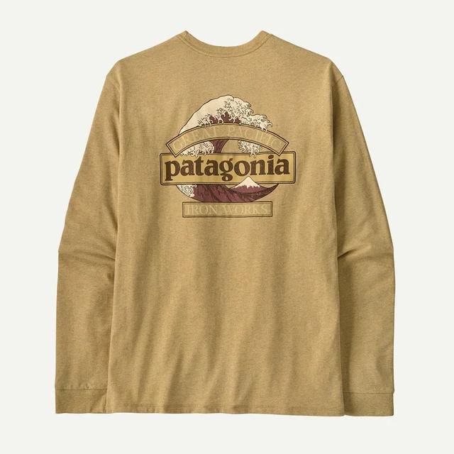Men's Long Sleeved Great Waves Responsibili Tee