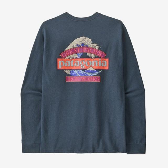 Men's Long Sleeved Great Waves Responsibili Tee