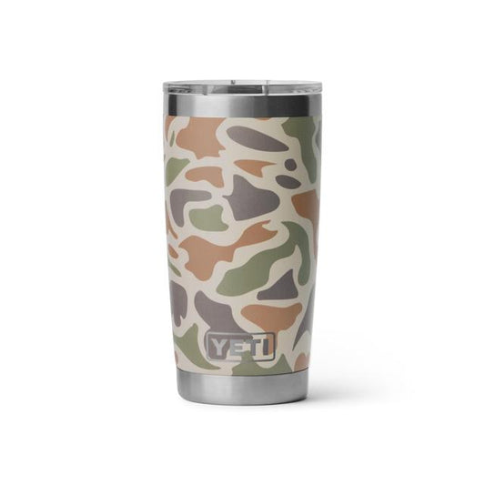 Rambler 20 oz Tumbler - Tan Camo