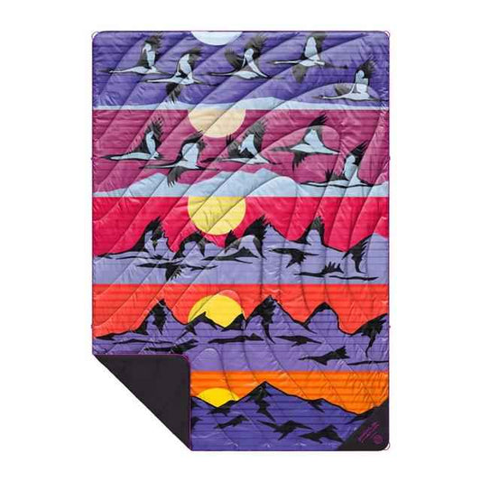 Original Puffy Blanket - Bryce Wong - Mountain Migration