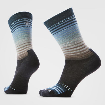 Unisex Everyday Stitch Stripe Crew Socks
