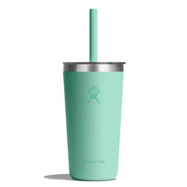 20 oz All Around Tumbler Clear Straw Lid - Mermaid Green