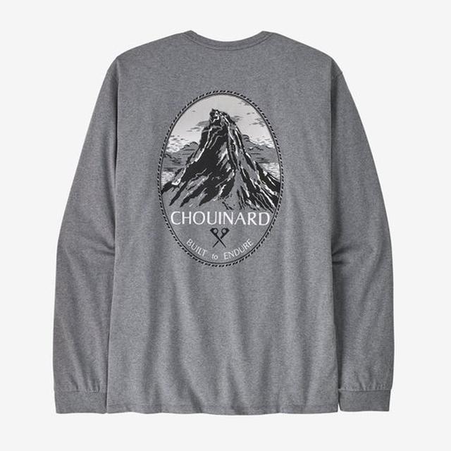 Men's Long Sleeved Chouinard Crest ResponsibiliTee - Earth's Edge