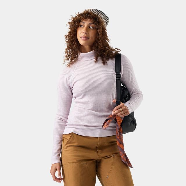 Women's Thermal Merino Rib Turtleneck