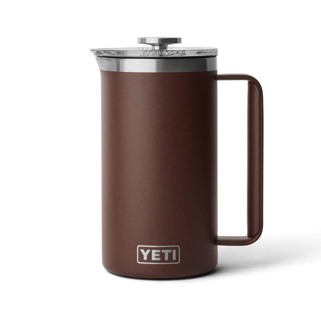 Rambler 34 oz French Press - Wetlands Brown