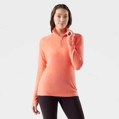Women's Classic Thermal Merino Base Layer 1/4 Zippers Top - Earth's Edge