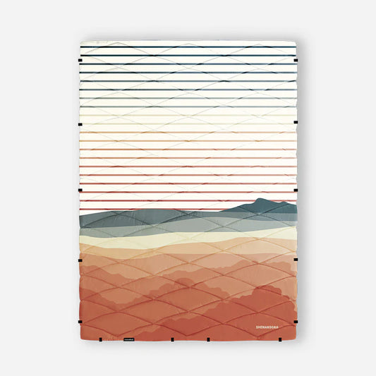 Puffer Blanket: Shenandoah Sunset