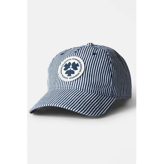 Women's Shop Cap - Indigo Stripe