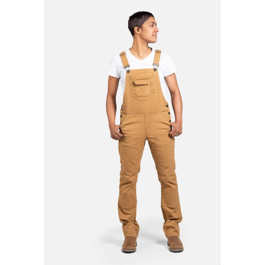 Women's Freshley Overall - Saddle Brown Canvas