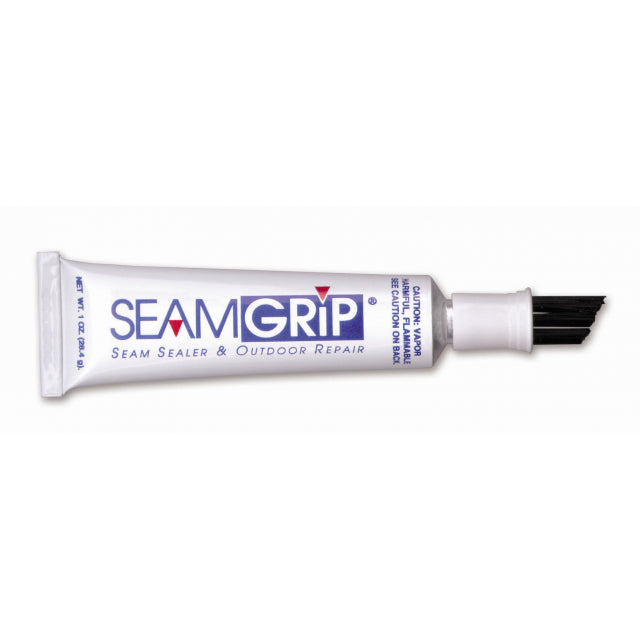 Gear Aid Seam Grip WP Waterproof Sealant and Adhesive for Tents and Outdoor  Fabric, Clear, 1 oz (2 pack) 