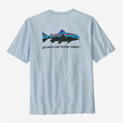 Men's Home Water Trout Organic T-Shirt
