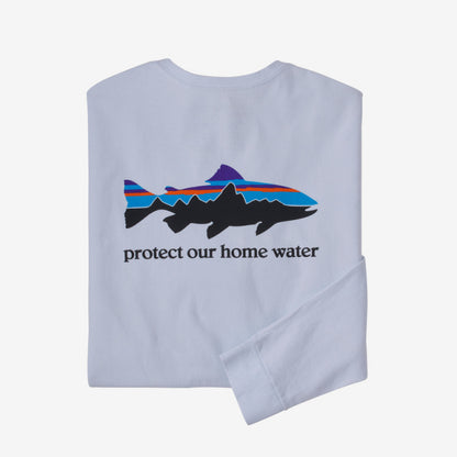 Men's L/S Home Water Trout Responsibili-Tee